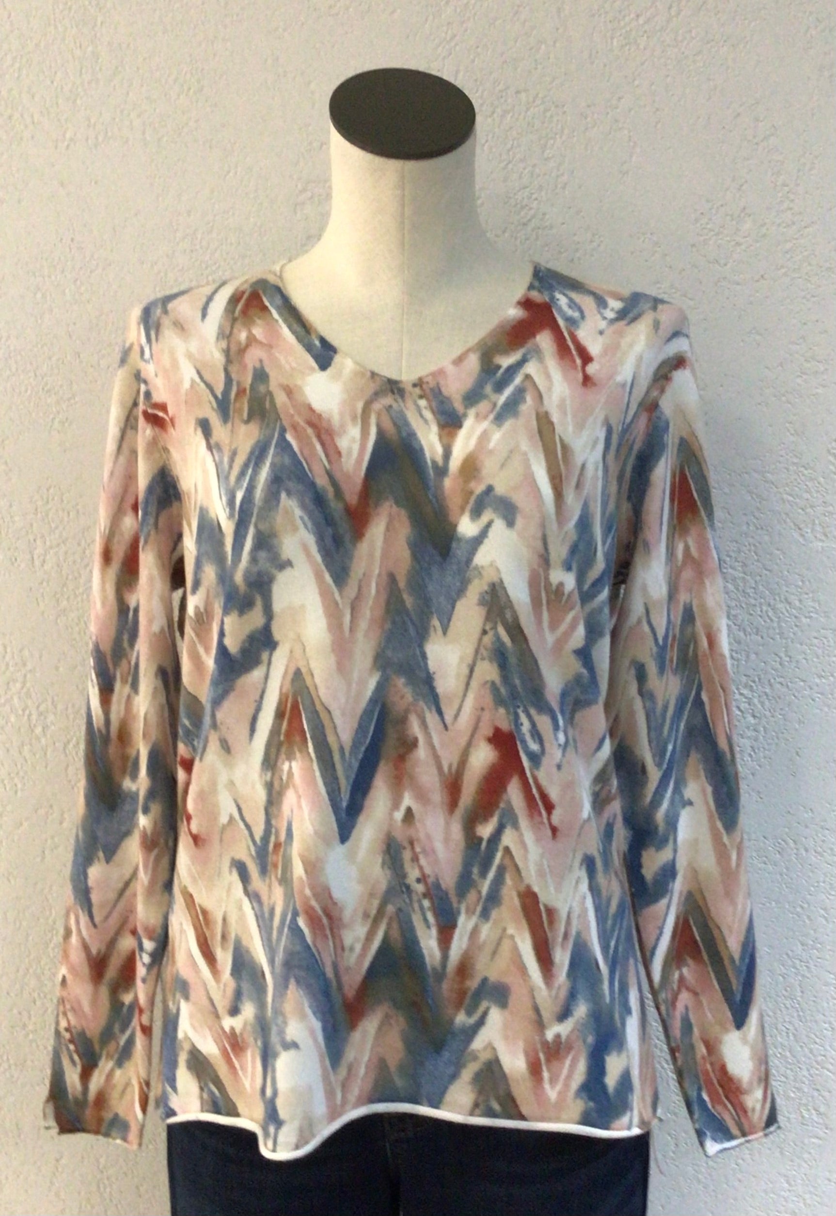 Charlie B Chevron Sweater C2279P