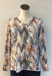 Charlie B Chevron Sweater C2279P