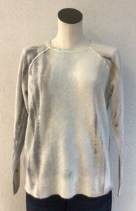 Charlie B Watercolor Reversible Sweater C2268Y