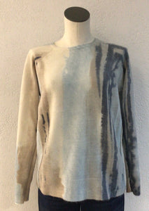 Charlie B Watercolor Reversible Sweater C2268Y