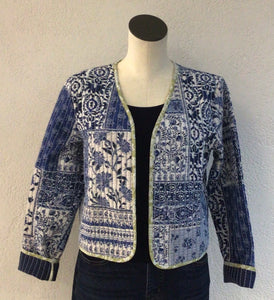 Tribal Ultra Blue Reversible Jacket 5910O-5021
