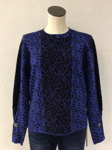 Ethyl Blue Animal Sweater FF212135