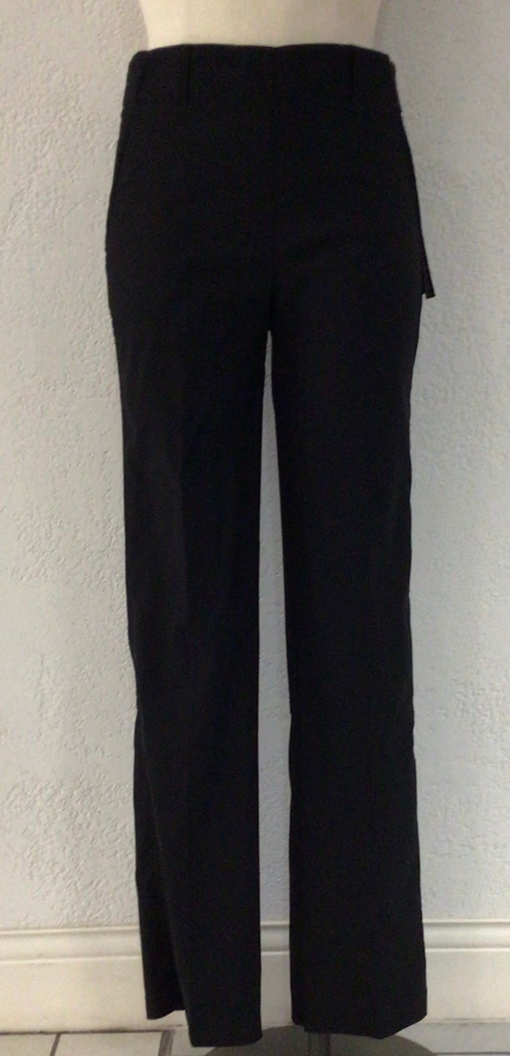 Tribal Black Pull On Straight Leg Flatten It Pant 1068O-2485